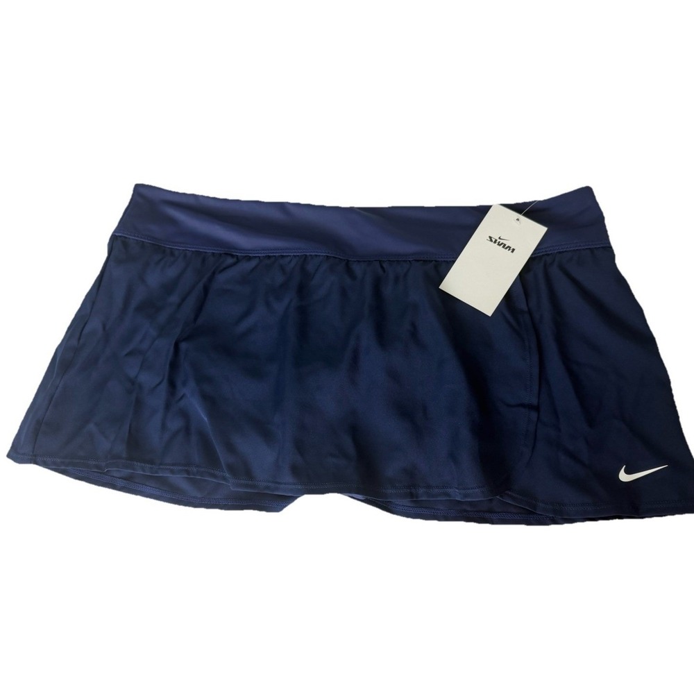 Nike Swim Women's Board Skirt Color Blue NESSA391-440 Size XL New